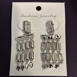 Elegant Silver Dangle Earrings